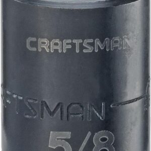 CRAFTSMAN - Enchufe de impacto, poco profundo, SAE, 3/8 pulgadas Drive, 5/8 pulgadas. (CMMT15836)