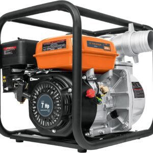 Truper MOTB-3, Motobomba autocebante 3" x 3" a gasolina 7 HP uso agrícola