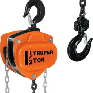 Truper POL-1-1/2, Polipasto de doble trinquete, 1-1/2 tonelada