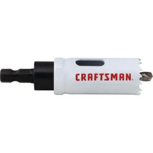 CRAFTSMAN - Sierra de agujero bimetálica con eje (CMAH11A)