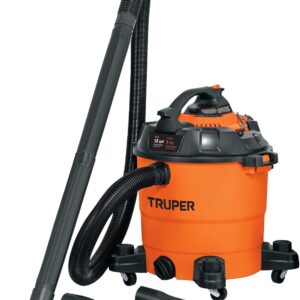 Truper ASP-12S, Aspiradora sólidos y líquidos, 12 galones, soplador desmontable