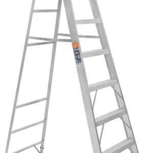 Truper ESTA-28, Escalera de tijera, aluminio, tipo ll, 8 escalones