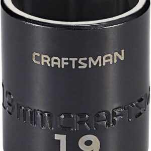 CRAFTSMAN CMMT15847 CM 3/8" DRV SHALLOW METRIC-19MM