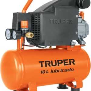 Truper COMP-10L2, Compresor horizontal 10L, 2 HP (potencia máxima) 127 V/ 60 Hz