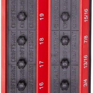 CRAFTSMAN - Soporte para clavijas, organizador de almacenamiento de bandeja de herramientas, unidad de 1/2 pulgada (CMMT99416)