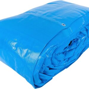Truper LT-914Z, Lona Reforzada, 9 x 14 m, Azul, Paquete con 1 Pieza
