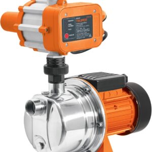 Truper PRE-1/2I, Bomba presurizadora jet acero 1/2 HP con control, bobinas de cobre