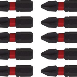 CRAFTSMAN - Clasificación de impacto 20 unidades 1 pulgada. Phillips 2 - Brocas de destornillador (CMAF31PH220)