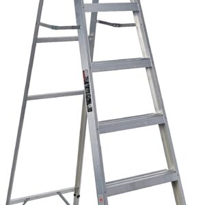 Truper ESTA-36, Escalera de tijera, aluminio, tipo lll, 6 escalones