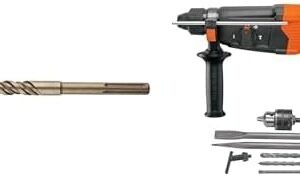Truper BSM-1X13, Broca SDS Ma x de 1 x 13" resistencia al calentamiento + Truper ROEL-30A, Rotomartillo SDS Plus 3 Joules, 800W, 127 V / 60 Hz