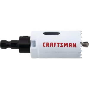 CRAFTSMAN - Sierra de agujero bimetálica con eje (CMAH114A)
