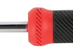 CRAFTSMAN Destornillador, ranurado, bimaterial, 1/4 x 4 pulgadas (CMHT65059N)