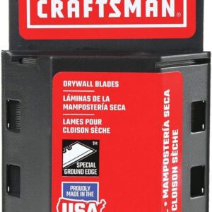 CRAFTSMAN - Cuchillas para cuchillos utilitarios, paneles de yeso, paquete de 50 (CMHT11937L)