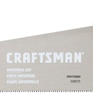 CRAFTSMAN Sierra de mano, 15 pulgadas (CMHT20880)