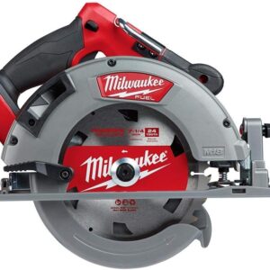 Milwaukee 2732-20 M18 Fuel - Sierra circular inalámbrica de 18 voltios, iones de litio, 15 Amperios, 18.4 centímetros (solo herramienta) (empaque no comercial)
