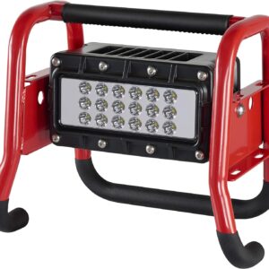 Streamlight 46000 High-Lumen Rechargeable Portable Scene Light II with 120V AC/12V DC Power, Red