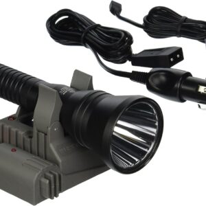 Streamlight 74536 Strion HPL 615-Lumen Compact Rechargeable Flashlight With 120V/100V AC/12V DC Piggyback Charger – Black