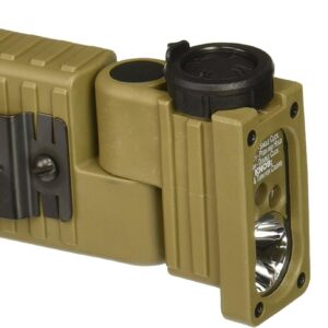 Streamlight 14031 Sidewinder Military Flashlight with E-Mount and White C4/Red/Blue/IR LEDs - 55 Lumens
