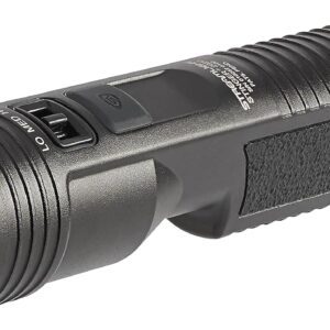 Streamlight 78101 Stinger 2020 Rechargeable Flashlight with 120V AC/12V DC 1 Holder Charger, Black