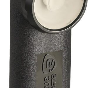 Streamlight 90523 Survivor LED Flashlight with Charger, 6-3/4-Inch, Black - 175 Lumens, Steady Charger 120V AC/12V DC
