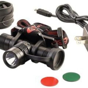 Streamlight 61306 ProTac HL 1000-Lúmenes LED Recargable USB LED Linterna Frontal con Capacitor 120V, Negra