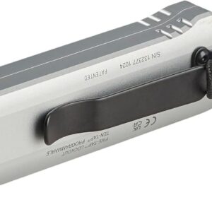 Streamlight 88819 Wedge XT 500 lúmenes linterna delgada de transporte diario, incluye cable USB, cordón de bolsillo, plata