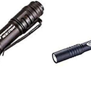 Streamlight 66318 MicroStream LED Pen Flashlight + Streamlight 66118 Stylus Pro LED Linterna con Sujetador