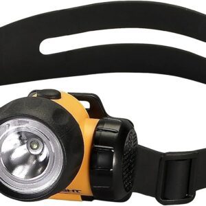 Streamlight 61200 3AA HAZ-LO Headlamp, Yellow - 120 Lumens