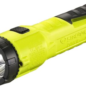 Streamlight 68758 3AA ProPolymer Dualie intrínsecamente seguro multifunción MSHA linterna sin baterías, amarillo