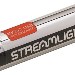 Streamlight 22104 SL-B26 - Batería recargable USB de iones de litio de 3,7 V 2600 mAh Serie X de linternas de combustible duales, paquete de 2