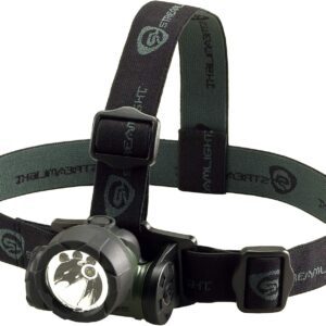 Streamlight 61051 Trident 80-Lúmenes LED Linterna Frontal Clase 1 Div 2, Alimentada por Batería Alcalina, Negra