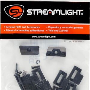 Streamlight 69322 TLR Kit de mordaza de abrazadera diseñado exclusivamente para modelos cortos TLR-sub 1913, color negro