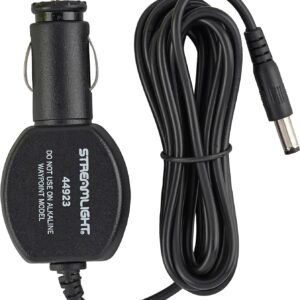 Streamlight 44923 - Cable de 12 V CC - Waypoint 300/Super Siege/BearTrap/Cargador de banco de iones de litio