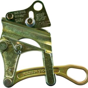 Klein Tools 1716-71, empuñaduras de mandíbula paralela, herramientas de extracción de alambre, capacidad de 4000 libras para alambre recubierto de HDPE