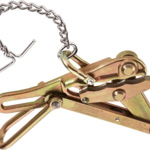 Klein Tools 1659-5AT Chicago Grip, Forged, Type B Strand Puller, .20"-.37" Cable