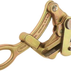 Klein Tools 1686-10 Chicago Grip, Forged, Long Parallel-Jaw, .20"-.40" Cable