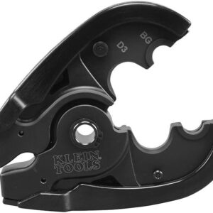 Klein Tools BAT207T6 Crimping Jaw, Fixed BG Die/D3 Groove
