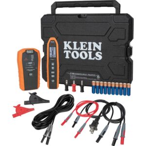 Klein Tools ET450 Kit avanzado de buscador de interruptores y trazador de cables para interruptores energizados y no energizados, fusibles y cables