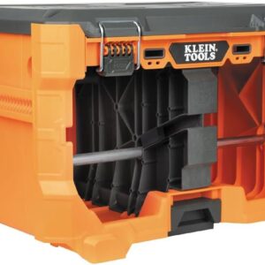 Klein Tools - Dispensador de carrete de alambre MODbox de 54825 MB, conducto y extractor de alambre, soporta (4) carretes de 500 pies, capacidad de 120 libras, compatible con componentes MODbox