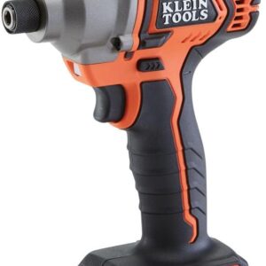 Klein Tools BAT20CD 20V - driver de impacto de 1/4 pulgadas, diseño compacto para un excelente control en espacios reducidos (solo herramienta)