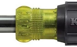 Klein Tools 32500 11 en 1 destornillador/destornillador de tuerca con agarre amortiguador, paquete de 12