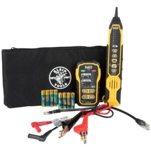 Klein Tools VDV500-920 | Juego digital Tone and Probe para rastreo de cables | Localiza e identifica sin desconexión | Precisión con filtro de 60 Hz | Generador de tonos | Probador de corriente