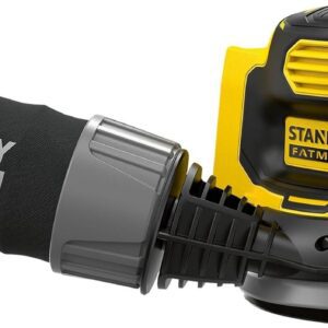 STANLEY Lijadora Roto Orbital Inalámbrica 5" (125mm), para uso en madera, 20V (SCS220B-B3)