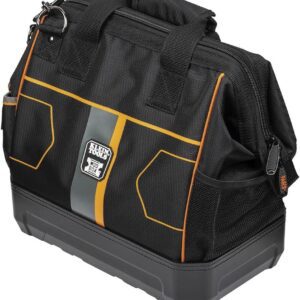 Klein Tools 62203MB MODbox Bolsa de herramientas, parte de la estación de trabajo móvil MODbox, 28 bolsillos para almacenamiento máximo de herramientas, soporte interno para faro