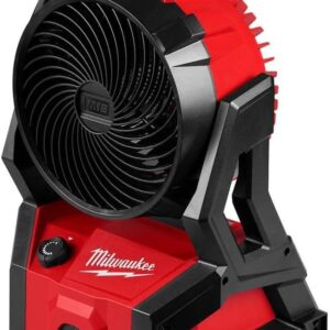 Milwaukee Storekid M18 - Ventilador sin escobillas (herramienta desnuda) + TPT Premium cart storekid