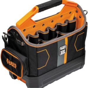 Klein Tools - Bolsa de herramientas MODbox de 62202 MB, parte de la estación de trabajo móvil MODbox, 33 bolsillos, amplio almacenamiento de herramientas, bolsillo con cierre para objetos pequeños