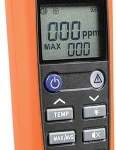 Klein Tools ET110 | Detector de monóxido de Carbono Digital con Alarma Sonora | Mide hasta 1000 ppm y Temperatura | Detector de monóxido de Carbono | Herramientas | Pantalla retroiluminada | Portátil