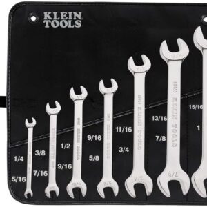 Klein Tools 68452 Open-End Wrench Set, 7-Pc. w/ Pouch