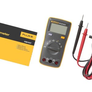Fluke Networks - Multímetro digital FLUKE-106 del tamaño de la palma de la mano