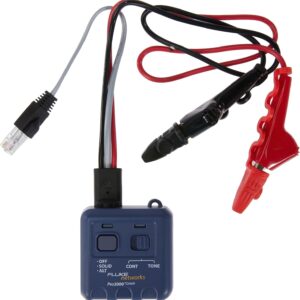 Fluke Networks - Generador de tonos Pro3000 26200900 con clips ABN y conector RJ11